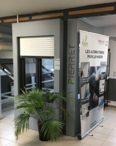 showroom exposition volets roulants buquet pastant