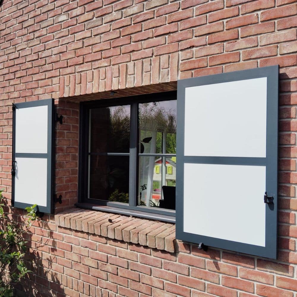 volet battant aluminium isole bicoloration buquet pastant